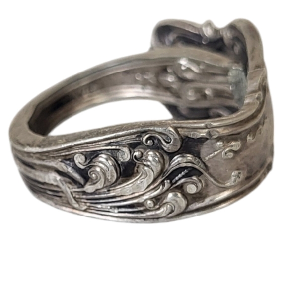 Vintage Jewelry - Rogers & Hamilton Antique Spoon Ring